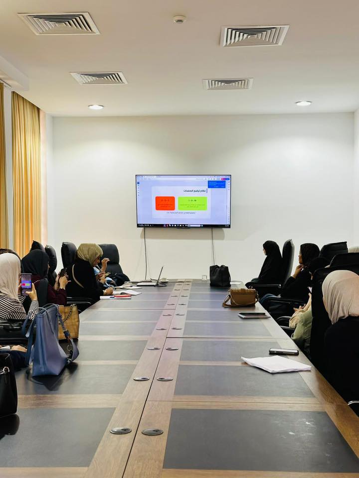 ورشة عمل بعنوان “بداية مشروع التخرج”