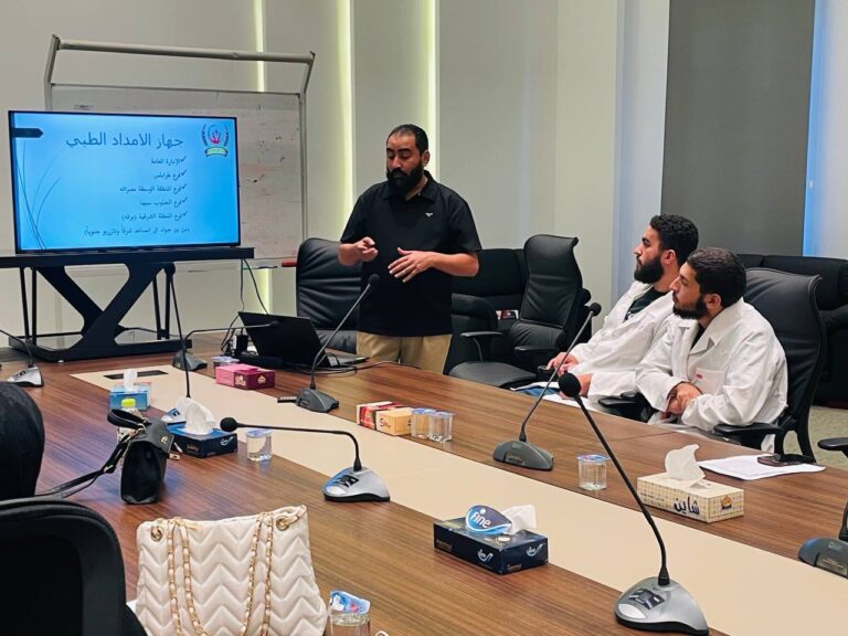 زيارة علمية إلى جهاز الإمداد الطبي بالمنطقة الشرقية – بنغازي.